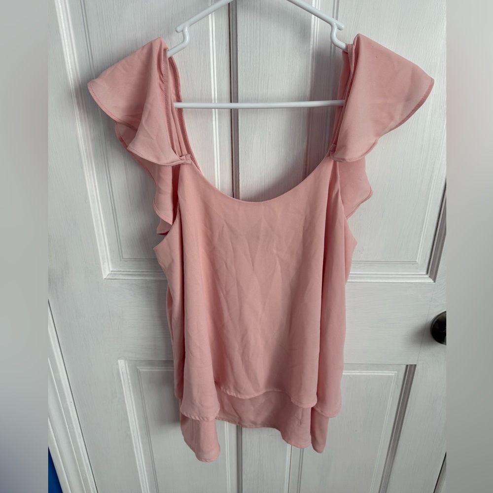 Francesca’s Pink Top XS NWT